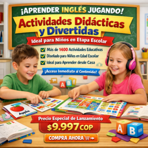 ENGLISH FOR KIDS +1400 Actividades